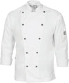 Cool-Breeze Cotton Chef Jacket - Long Sleeve