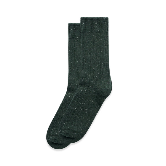 1209 SPECKLE SOCKS (2 PK)