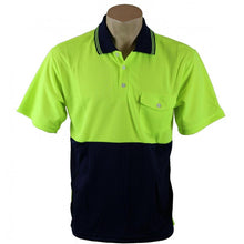  1310# HI VIS S/S POLO SHIRT