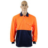 1312# HI VIS L/S POLO SHIRT