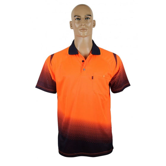 1319# HI VIS S/S POLO SHIRT