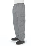 Drawstring Poly Cotton Cargo Pants