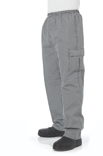 Drawstring Poly Cotton Cargo Pants