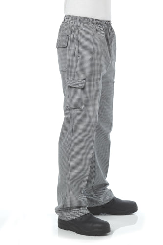 Drawstring Poly Cotton Cargo Pants