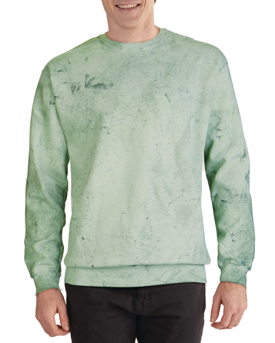 Adult Color Blast Crewneck Sweatshirt