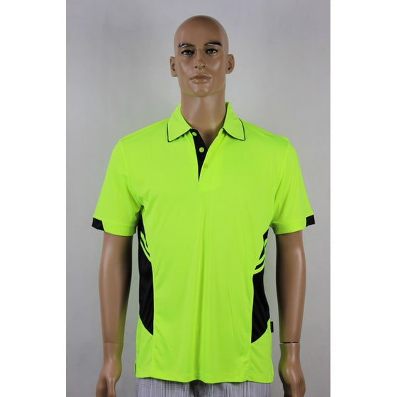 1713# HI VIS & WORK S/S POLO SHIRT