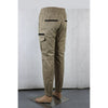 1838# ELASTIC WAIST STRETCH CUFFED PANTS