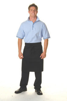  Cotton Drill 3/4 Apron With Pocket