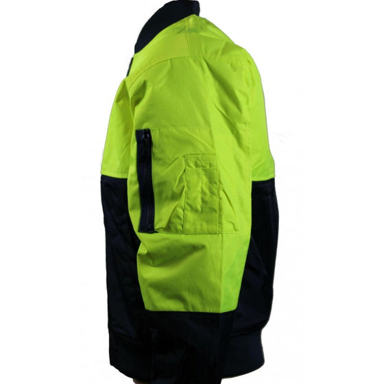 2868# HI VIS BOMBER JACKET