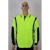 3055# HI VIS & WORK L/S POLO SHIRT