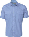 Polyester Cotton Work Shirt - Short Sleeve