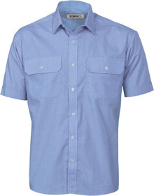  Polyester Cotton Work Shirt - Short Sleeve