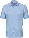 Polyester Cotton Work Shirt - Short Sleeve