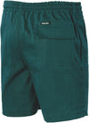Drill Elastic Drawstring Shorts
