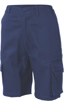  Ladies Cotton Drill Cargo Shorts