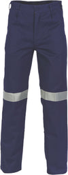 Cotton Drill Pants With 3M R/Tape