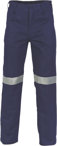  Cotton Drill Pants With 3M R/Tape