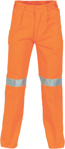 Cotton Drill Pants With 3M R/Tape