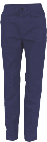  Ladies Cotton Drill Work Pants