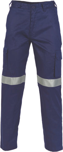Lightweight  Cotton Cargo Pants with 3M R/Tape