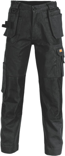  Duratex Cotton Duck Weave Tradies Cargo Pants with twin holster tool pocket - knee pads not included