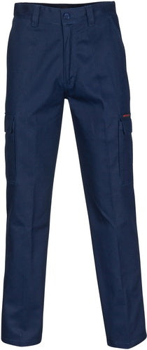 Middle Weight Cotton Double Slant Cargo Pants