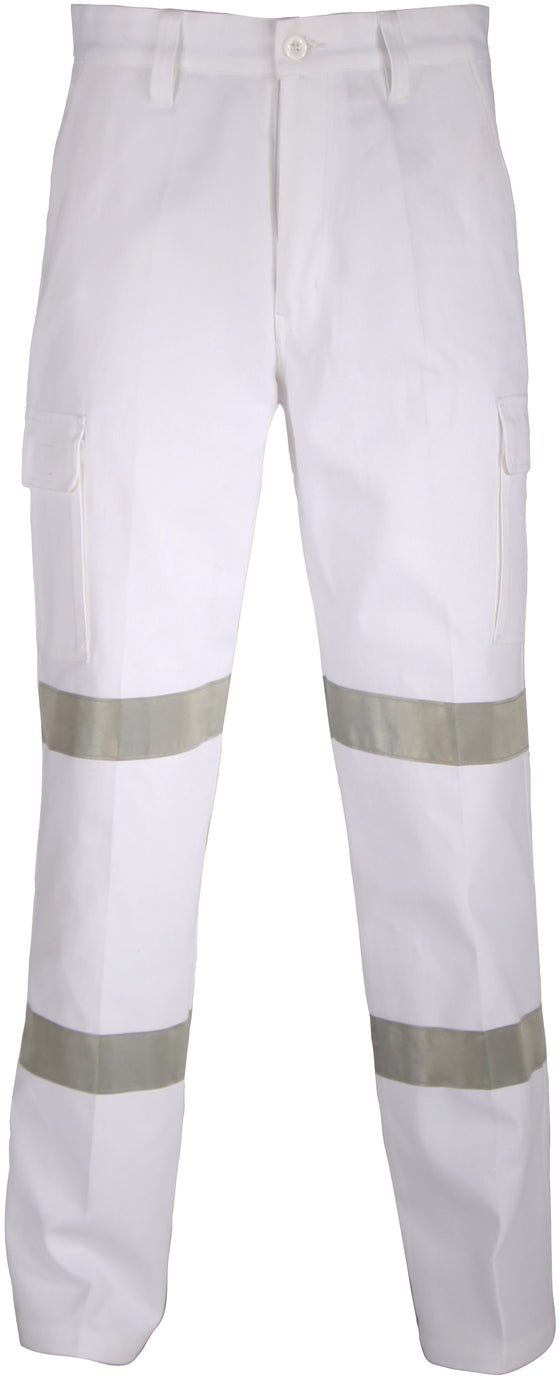DOUBLE HOOPS TAPED CARGO PANTS