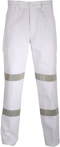 DOUBLE HOOPS TAPED CARGO PANTS