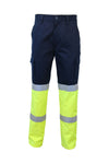 2TONE BIOMOTION TAPED CARGO PANTS