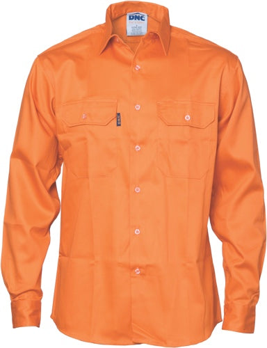 Patron Saint® Flame Retardant Drill Shirt, Long Sleeve