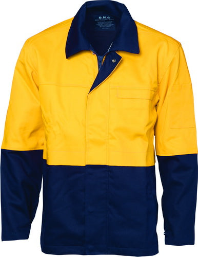 Patron Saint® Flame Retardant Two Tone Drill Welder’s Jacket