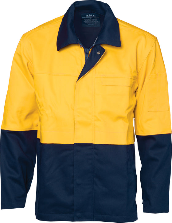 Patron Saint® Flame Retardant Two Tone Drill Welder’s Jacket