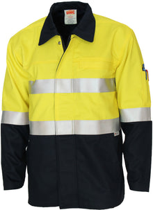  Patron Saint Flame Retardant Two Tone Drill ARC Rated Welder's Jacket with 3M F/R Tape