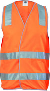 Day/Night Side Panel Safety Vest with Generic R/Tape