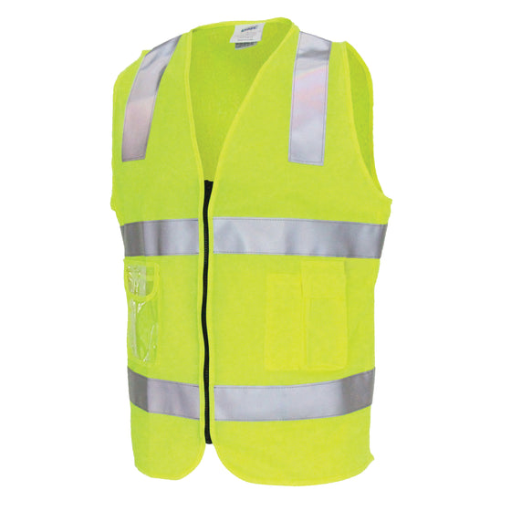 Day/Night Safety Vest with Hoop & Shoulder Generic R/Tape