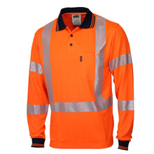  HiVis Segmented T X back Polo