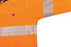 HIVIS Segment Tape Cotton Jersey Polo - Long Sleeve