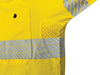 HIVIS Segment Tape Cotton Jersey Polo - Long Sleeve