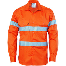  HIVIS D/N DRILL SHIRT