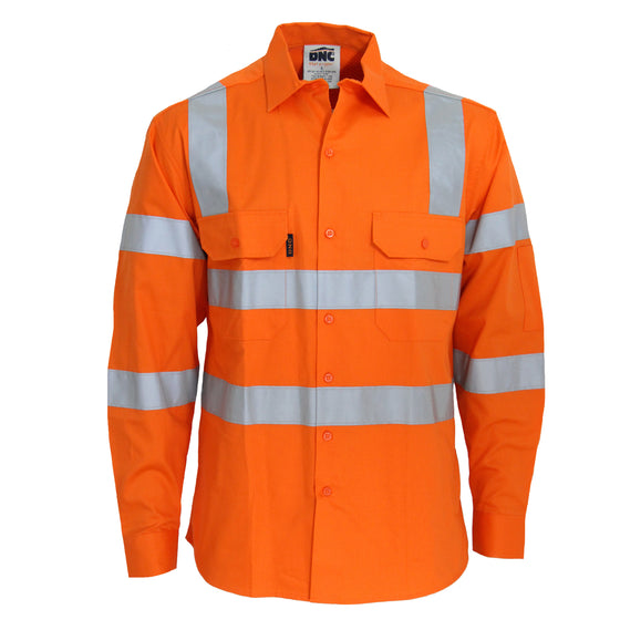 Hi Vis 3 way Cool Breeze VIC Rail Shirt