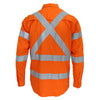 Hi-Vis 3 way vented "X" back & Biomotion taped shirt