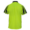 HiVis Sublimated Full Stripe Polo
