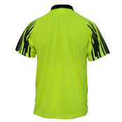 HiVis Sublimated Full Stripe Polo