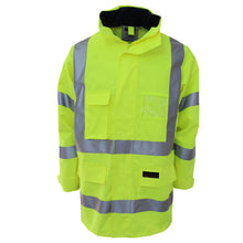  HiVis Breathable Rain Jacket Biomotion tape