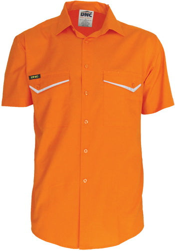 HiVis RipStop Cotton Cool Shirt, S/S