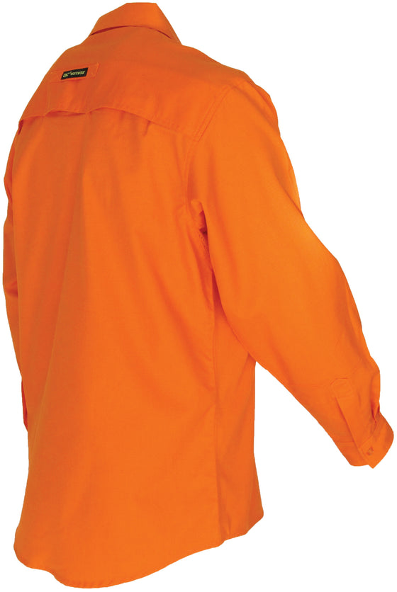 HiVis RipStop Cotton Cool Shirt, L/S