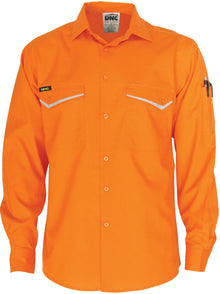  HiVis RipStop Cotton Cool Shirt, L/S