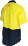 Two-Tone RipStop Cotton Cool Shirt, S/S