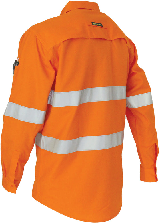 RipStop Cotton Cool Shirt with CSR Reflective Tape, L/S