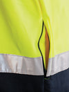HIVIS 2 Tone full zip fleecy sweat shirt CSR R/Tape